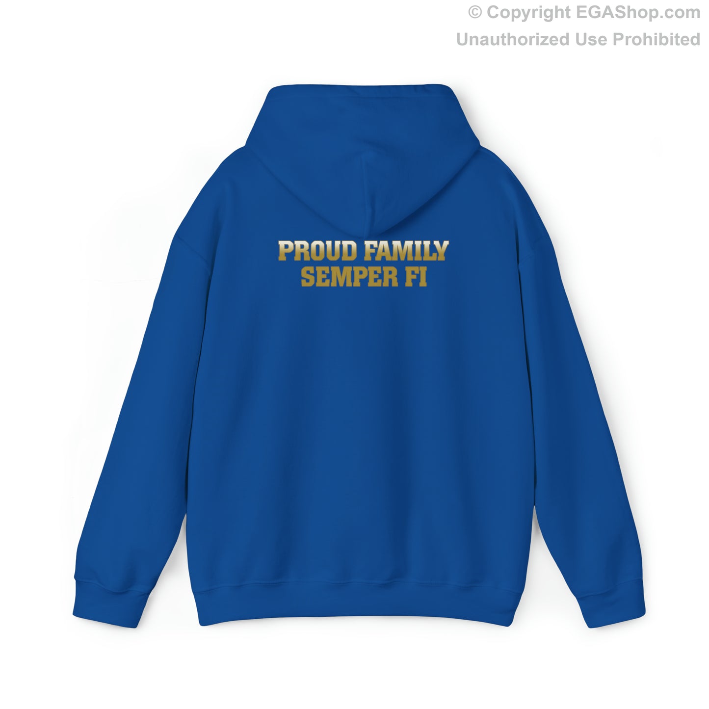 Hoodie: Kilo Co. MCRD San Diego (EGA + Back Proud Family)