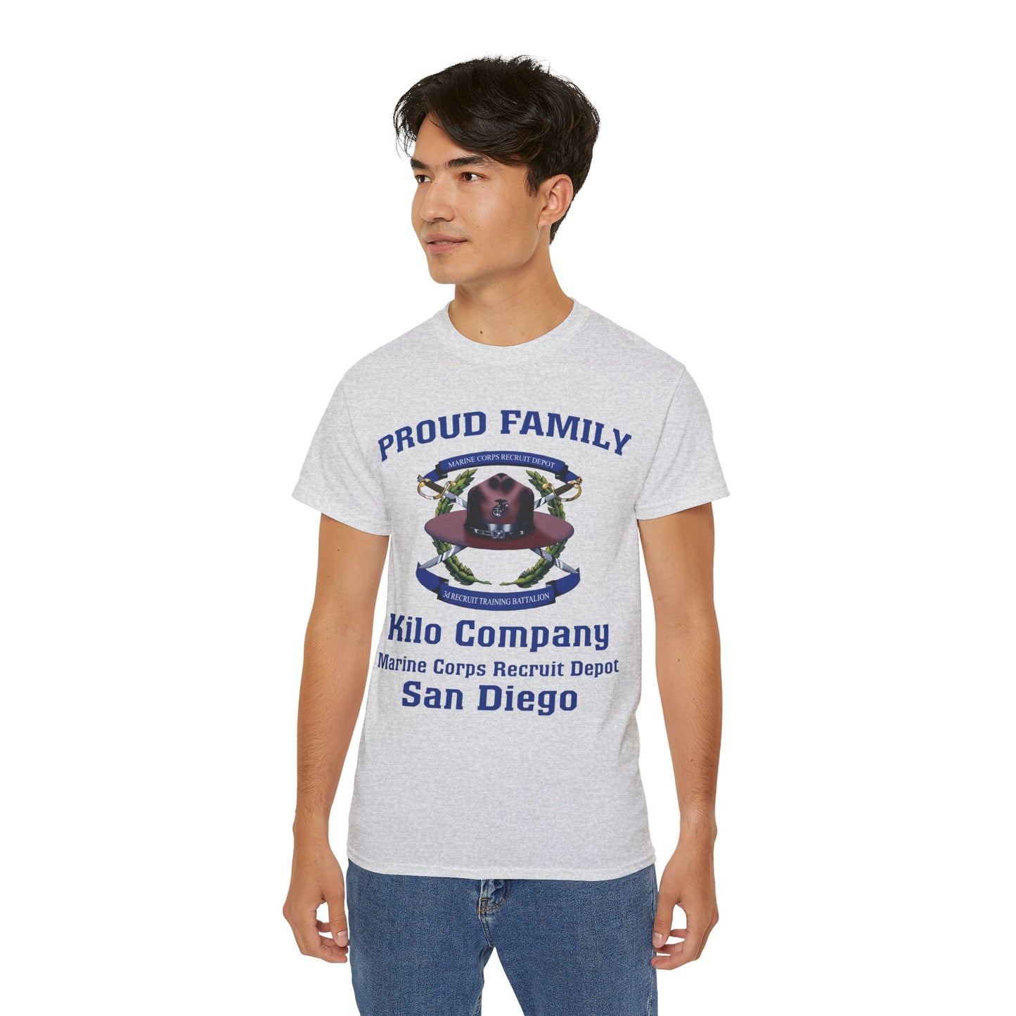 T-Shirt: Kilo Co. MCRD San Diego (3rd Battalion Crest)