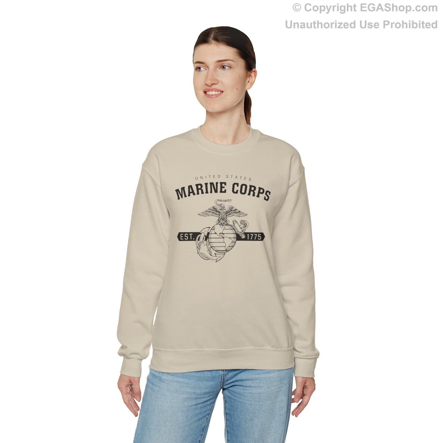 Sweatshirt: EGA Vintage with Banner (Color Choices)