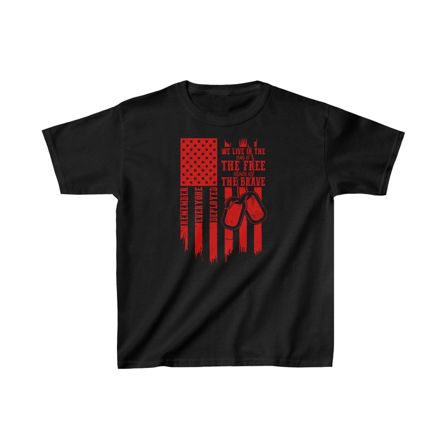 T-Shirt, Youth: Red Friday Land of the Free