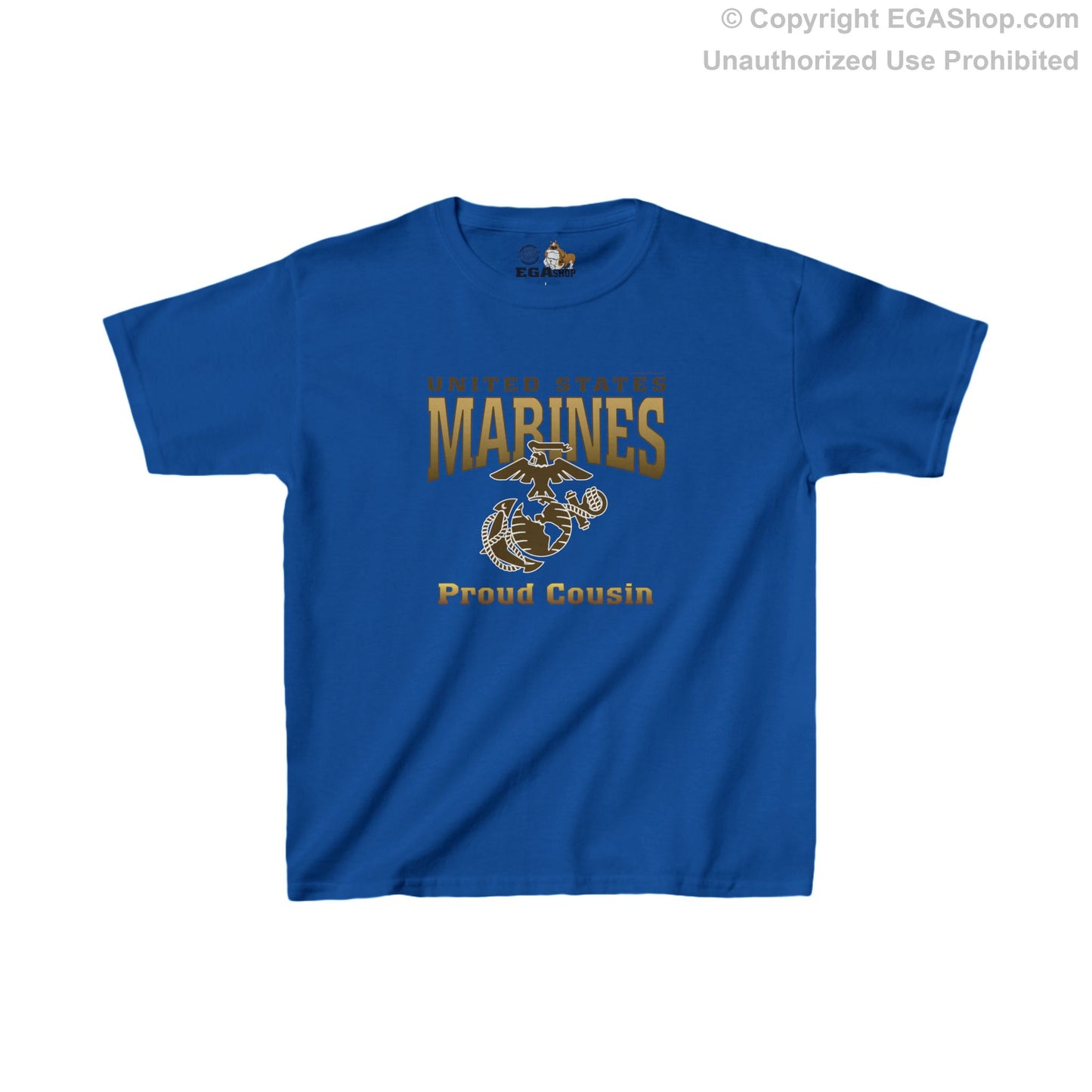 T-Shirt YOUTH: United States Marines Proud Cousin
