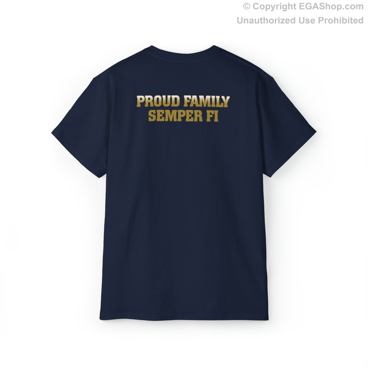 T-Shirt: Kilo Co. MCRD San Diego (EGA + Back Proud Family)