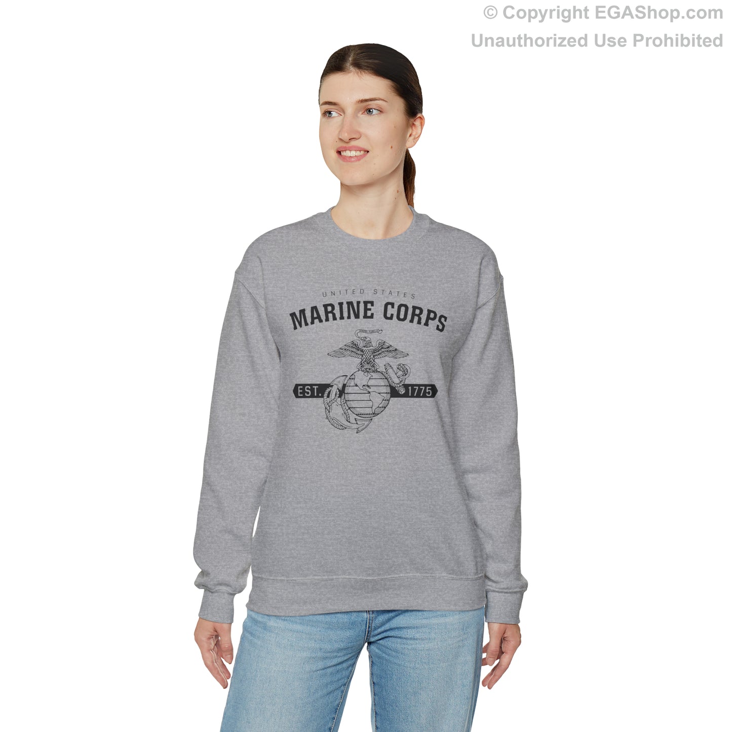 Sweatshirt: EGA Vintage with Banner (Color Choices)