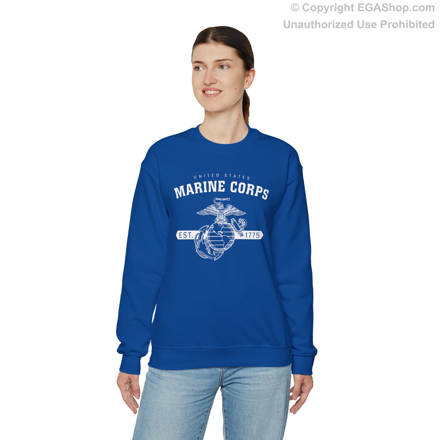Sweatshirt: EGA Vintage with Banner (Color Choices)