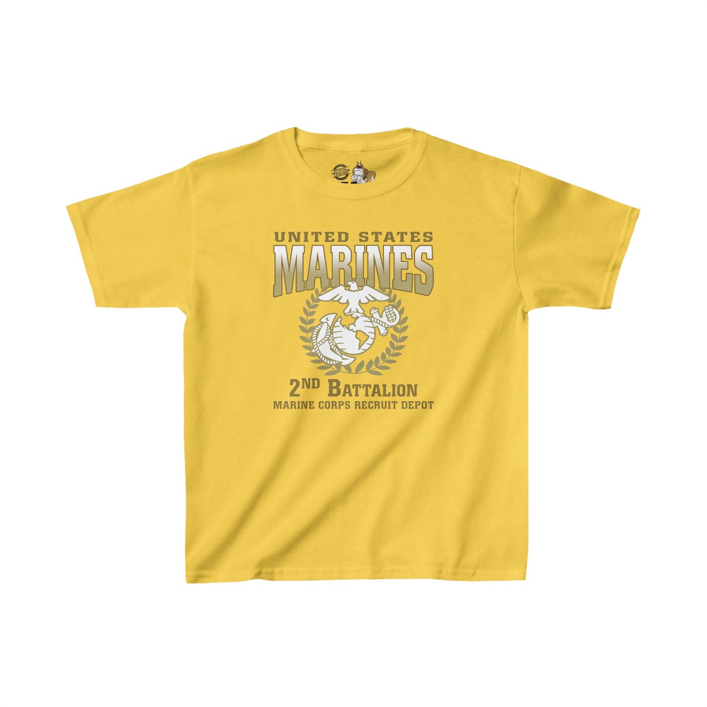 T-Shirt YOUTH: 2nd Recruit Battalion (Gold or Yellow)