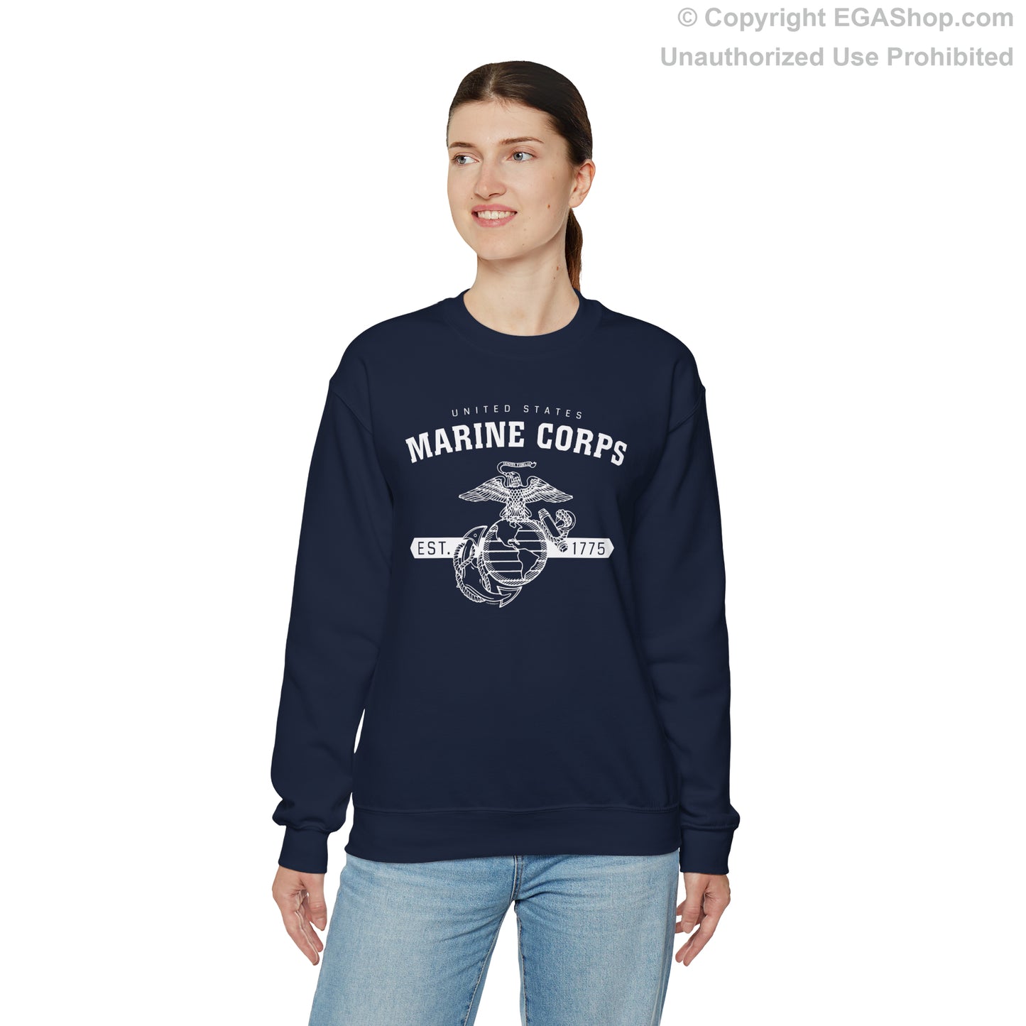 Sweatshirt: EGA Vintage with Banner (Color Choices)