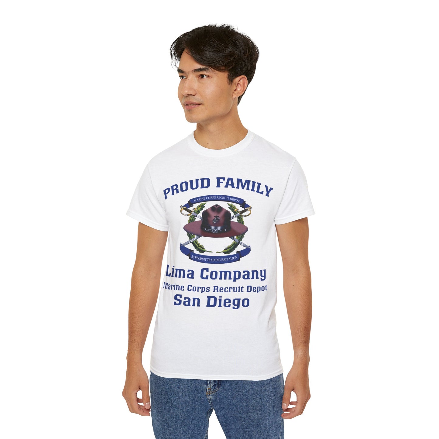 T-Shirt: Lima Co. MCRD San Diego (3rd Battalion Crest)