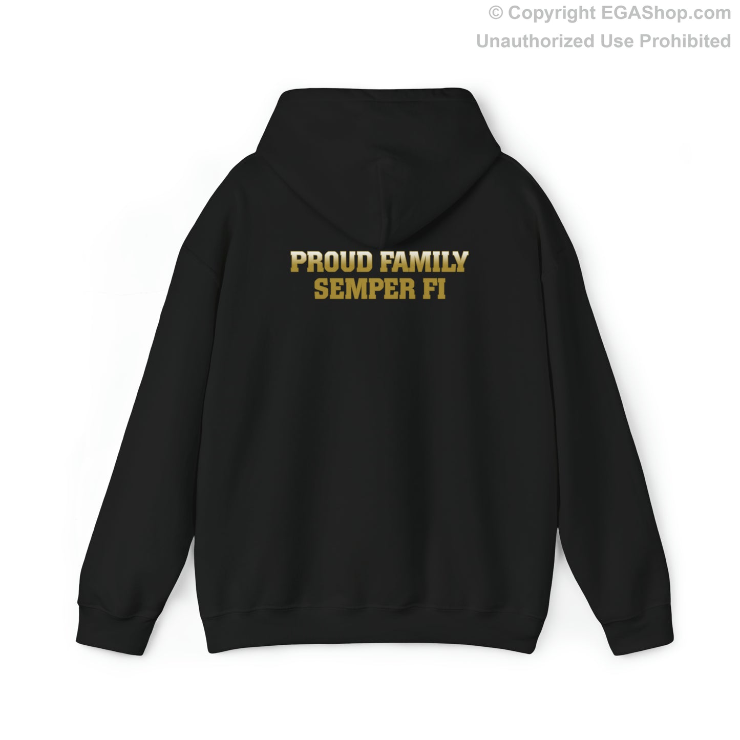 Hoodie: Kilo Co. MCRD San Diego (EGA + Back Proud Family)