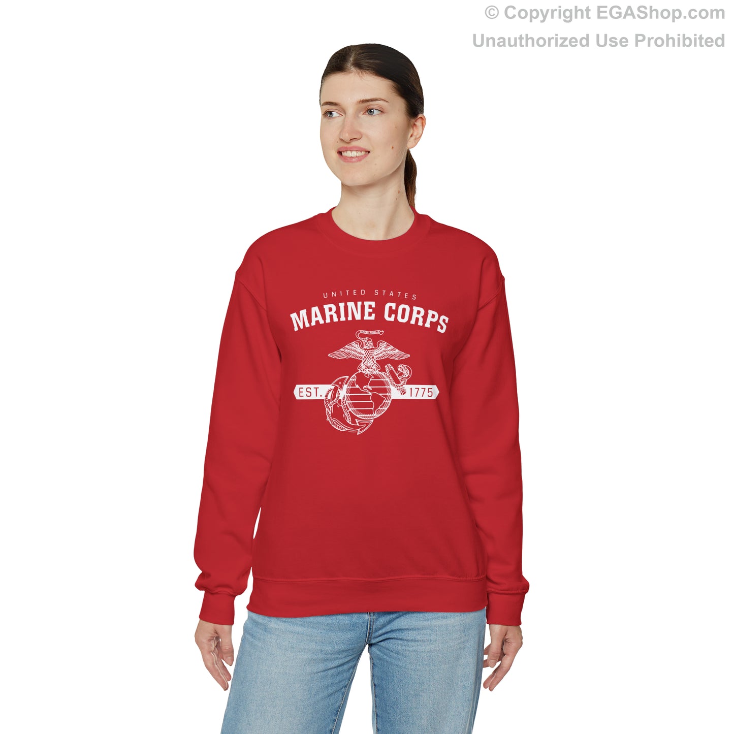 Sweatshirt: EGA Vintage with Banner (Color Choices)