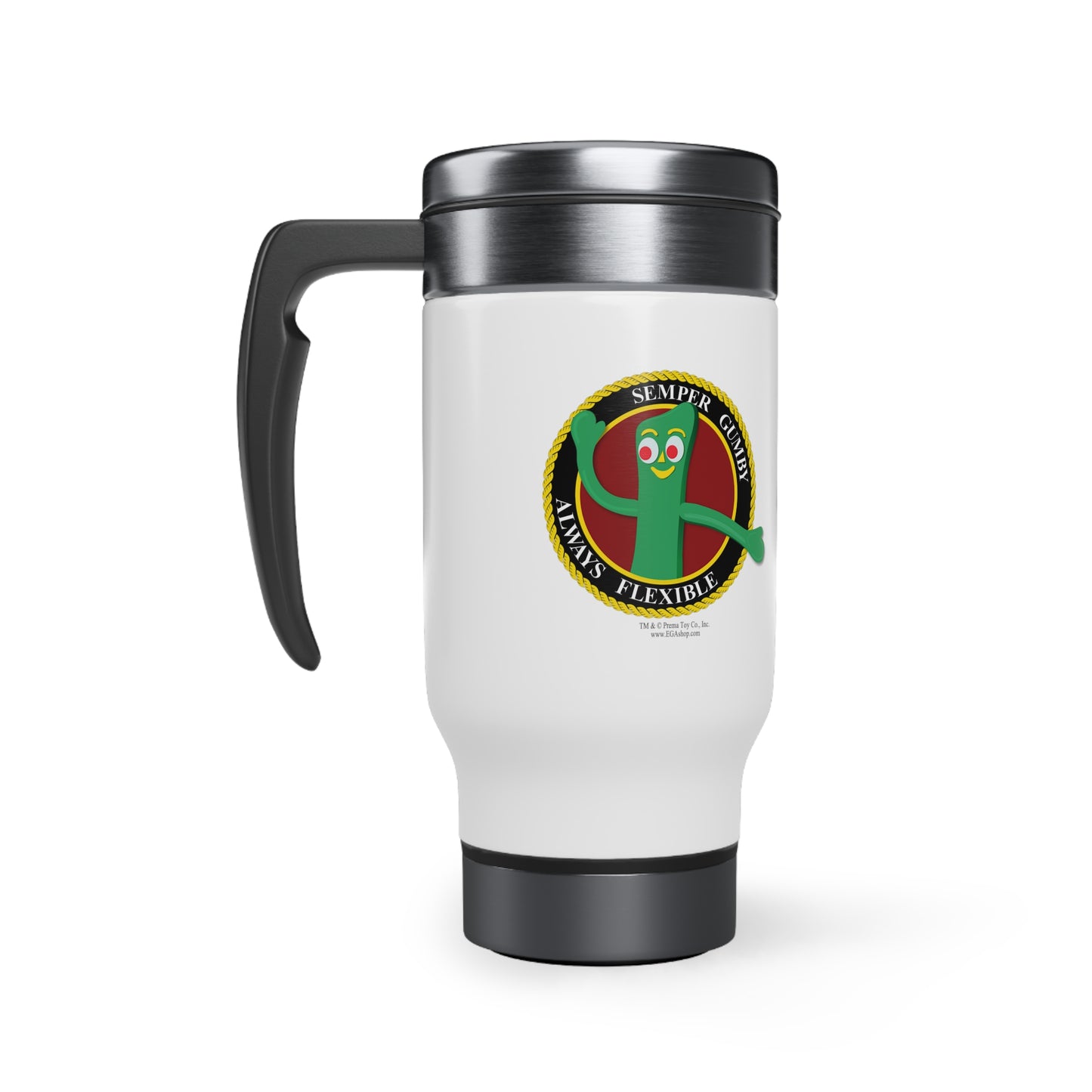 Stainless Steel Travel Mug: Semper Gumby