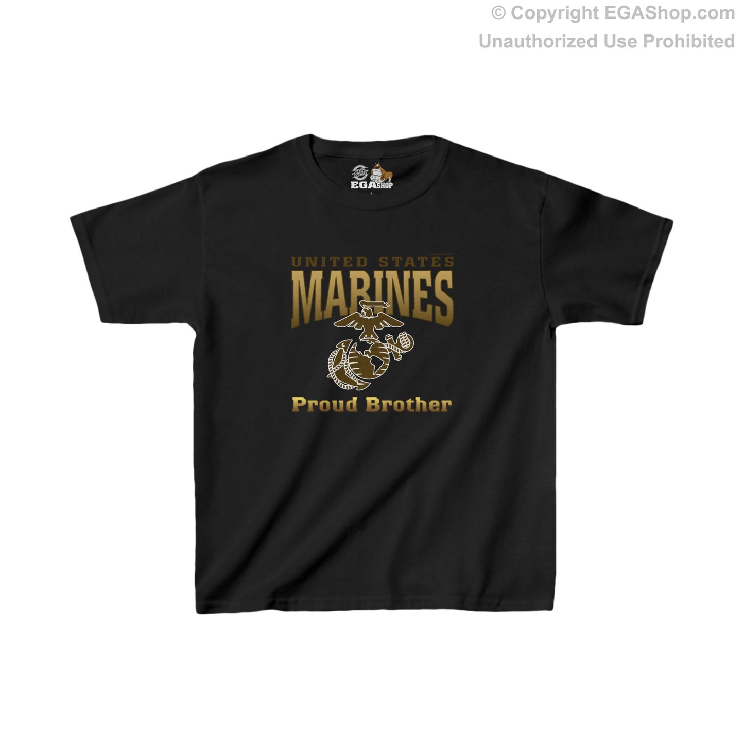 T-Shirt YOUTH: United States Marines Proud Brother