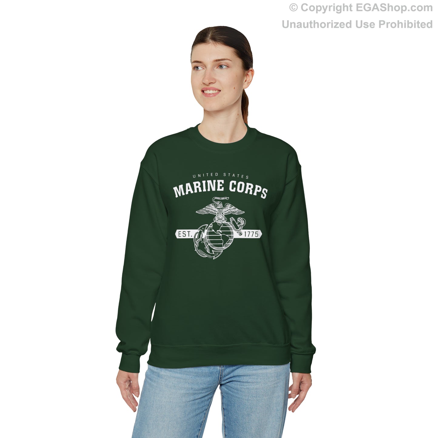 Sweatshirt: EGA Vintage with Banner (Color Choices)