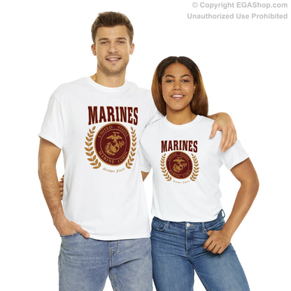 T-Shirt: Marines Red Seal (Color Choices)