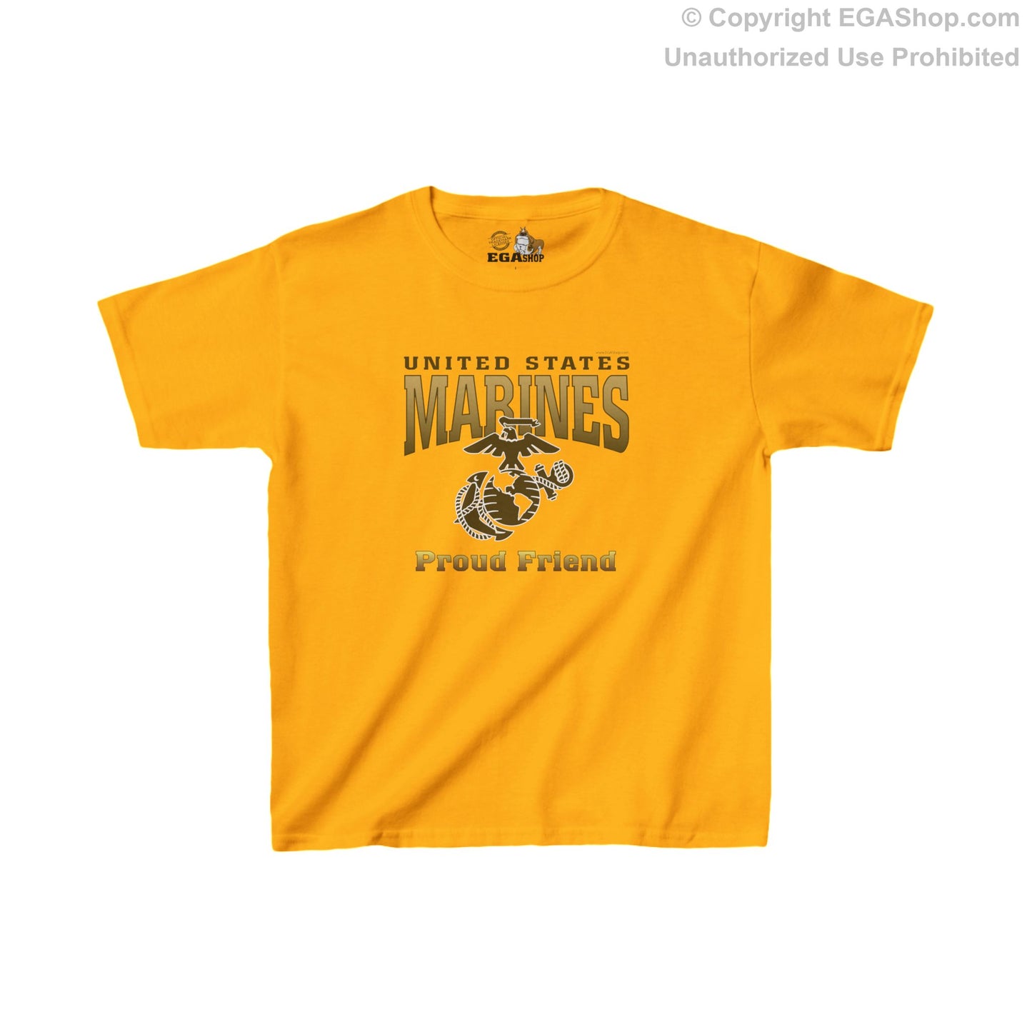 T-Shirt YOUTH: United States Marines Proud Friend