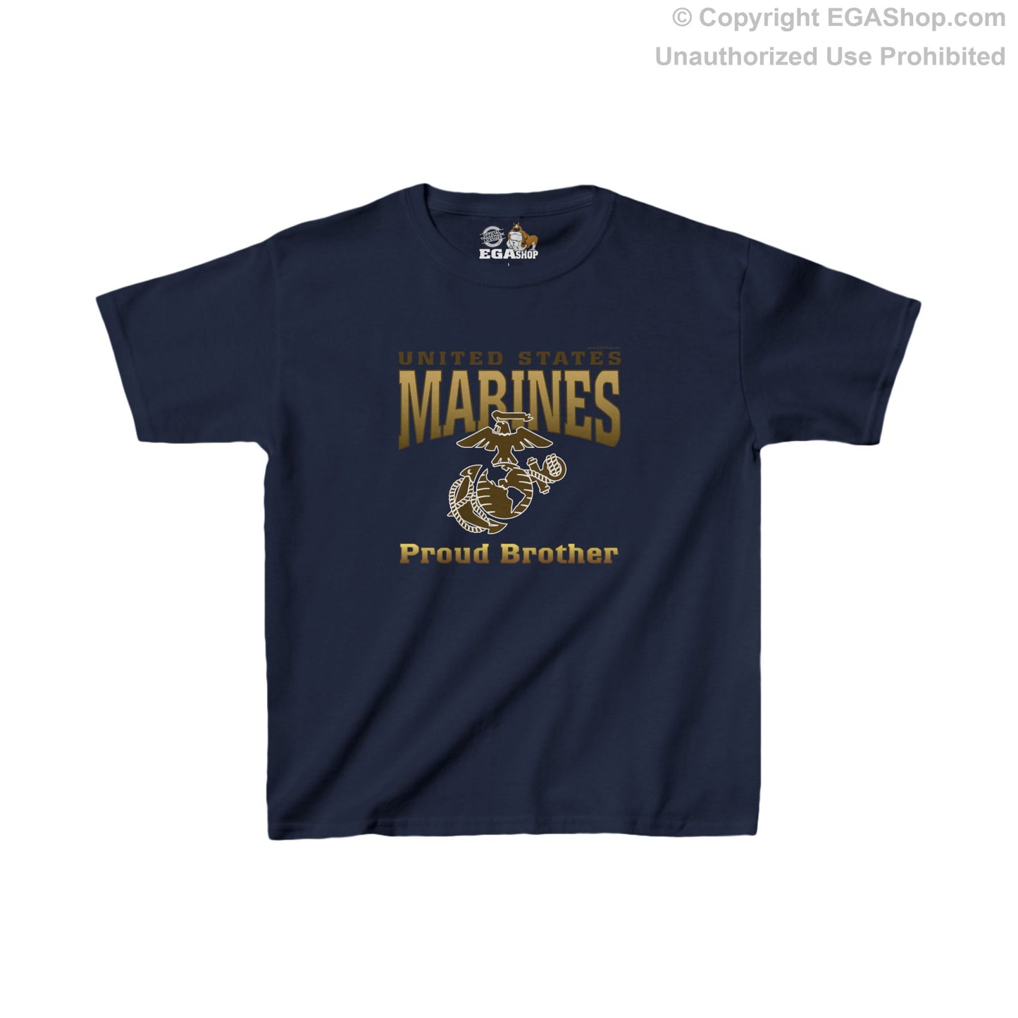 T-Shirt YOUTH: United States Marines Proud Brother