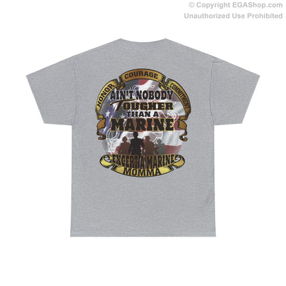 T-Shirt: Nobody Tougher than a Marine Except a Marine Momma