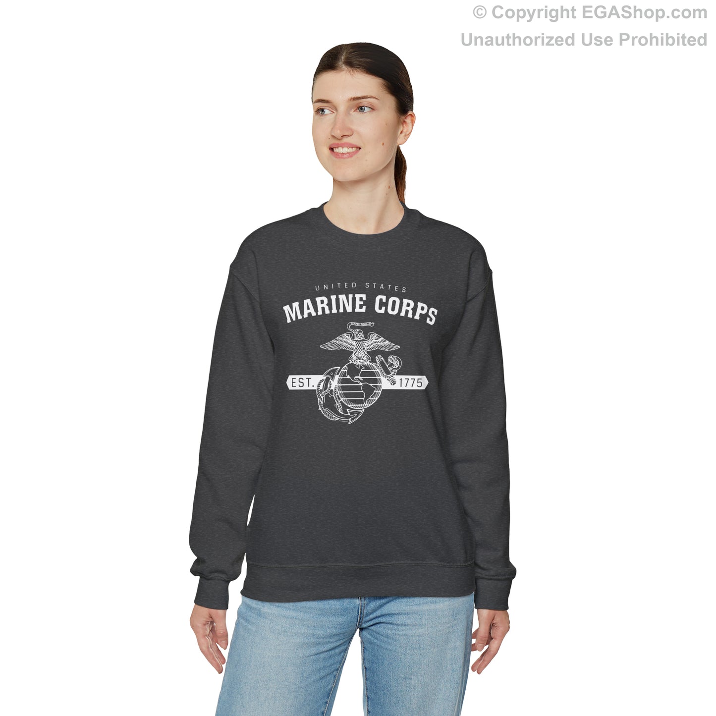 Sweatshirt: EGA Vintage with Banner (Color Choices)