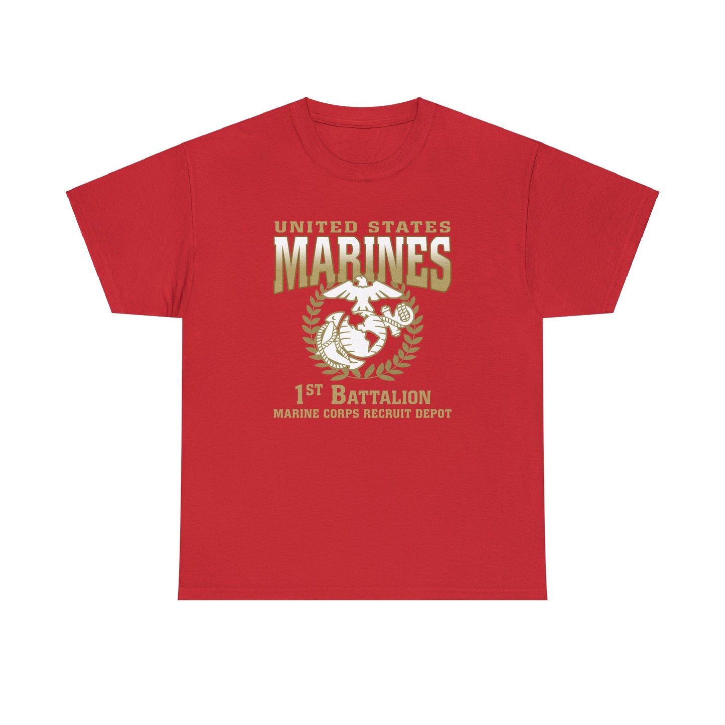 T-Shirt: 1st Recruit Battalion (Red)