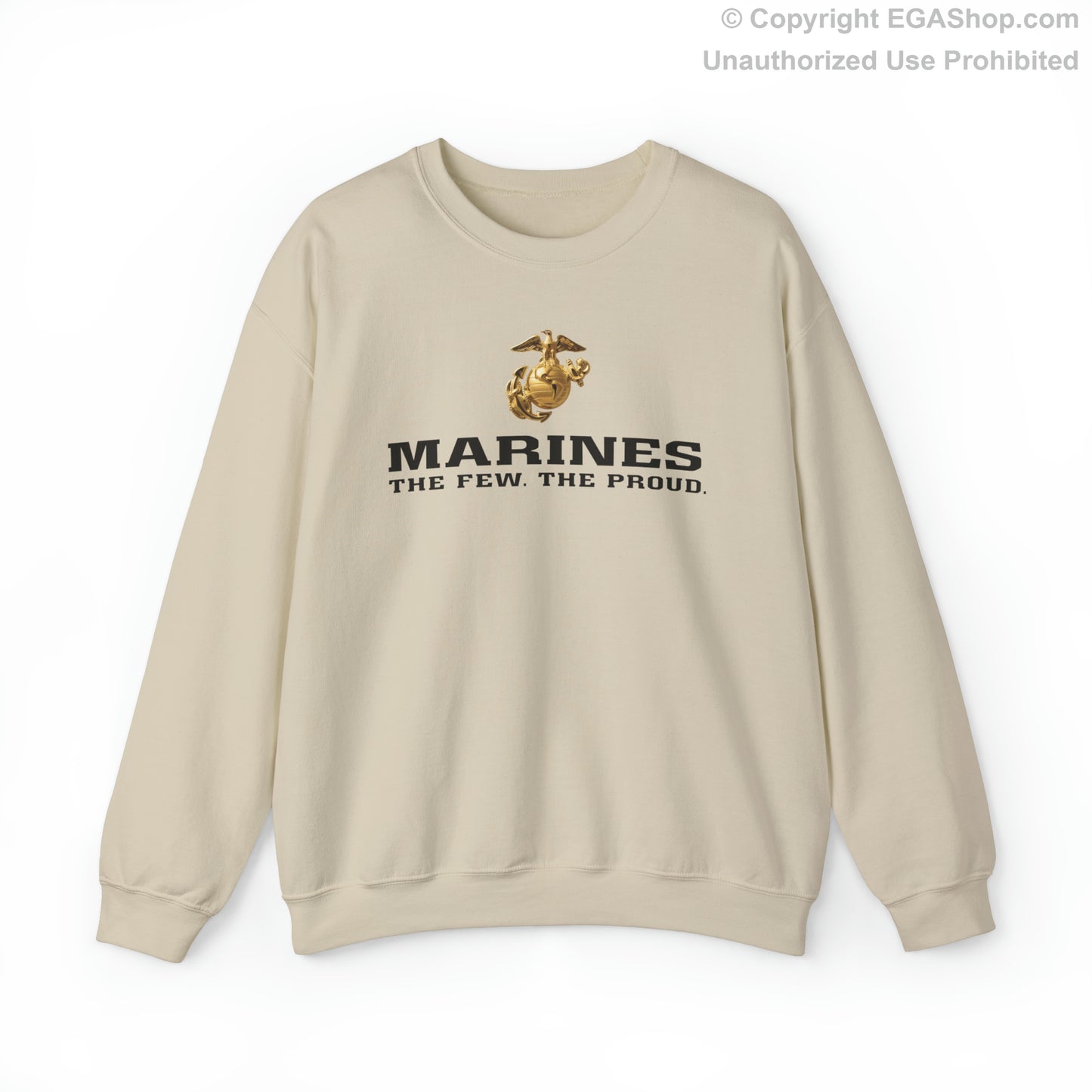 Sweatshirt: Marines. The Few. The Proud. (color choices)