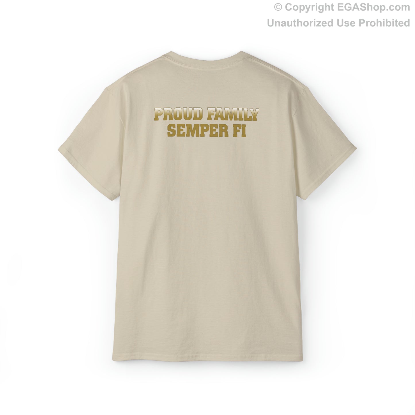 T-Shirt: Kilo Co. MCRD San Diego (EGA + Back Proud Family)