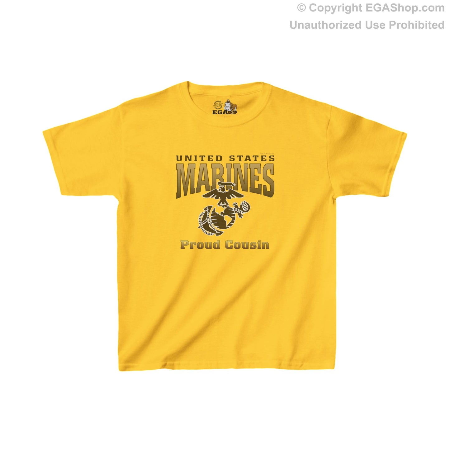 T-Shirt YOUTH: United States Marines Proud Cousin