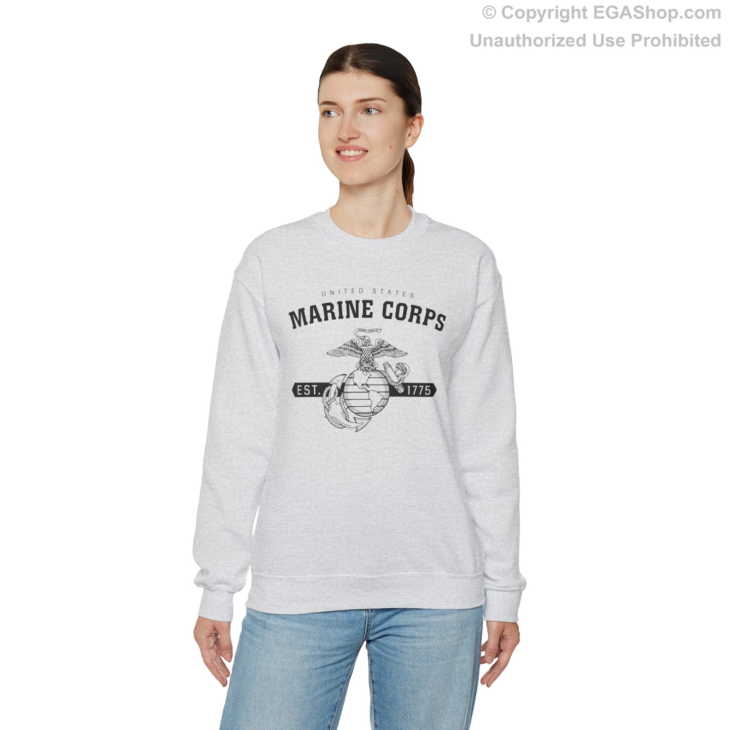 Sweatshirt: EGA Vintage with Banner (Color Choices)