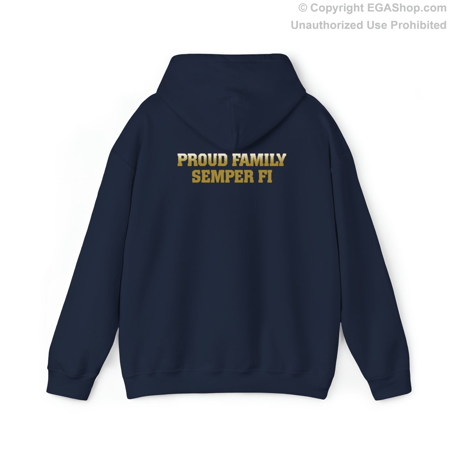 Hoodie: Kilo Co. MCRD San Diego (EGA + Back Proud Family)