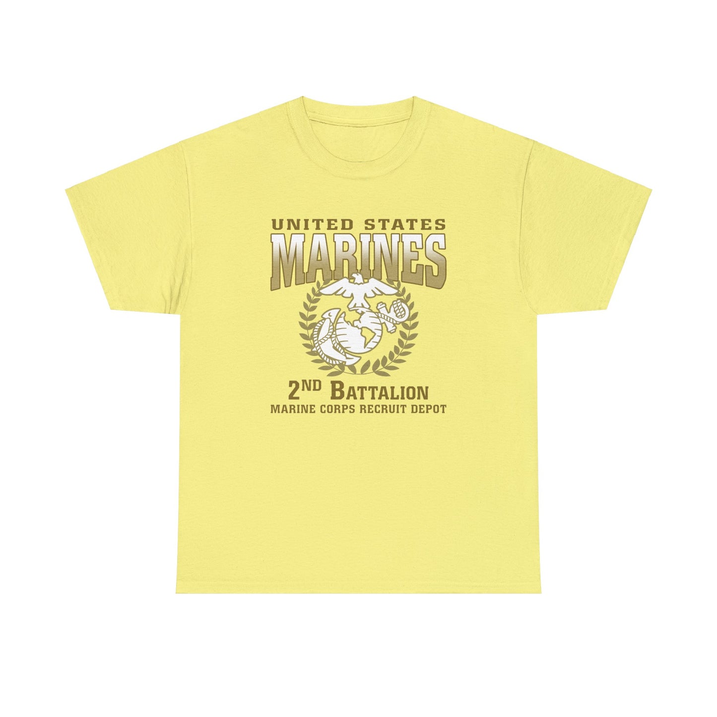 T-Shirt: 2nd Recruit Battalion (Yellow or Gold)