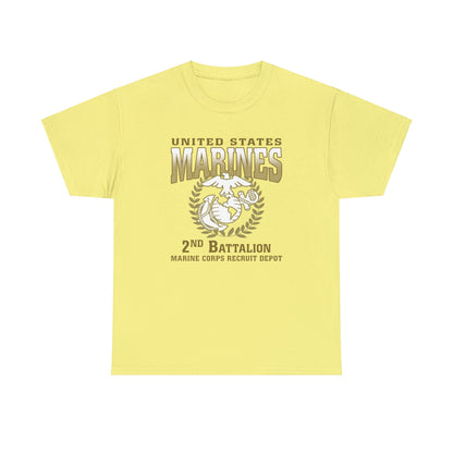 T-Shirt: 2nd Recruit Battalion (Yellow or Gold)