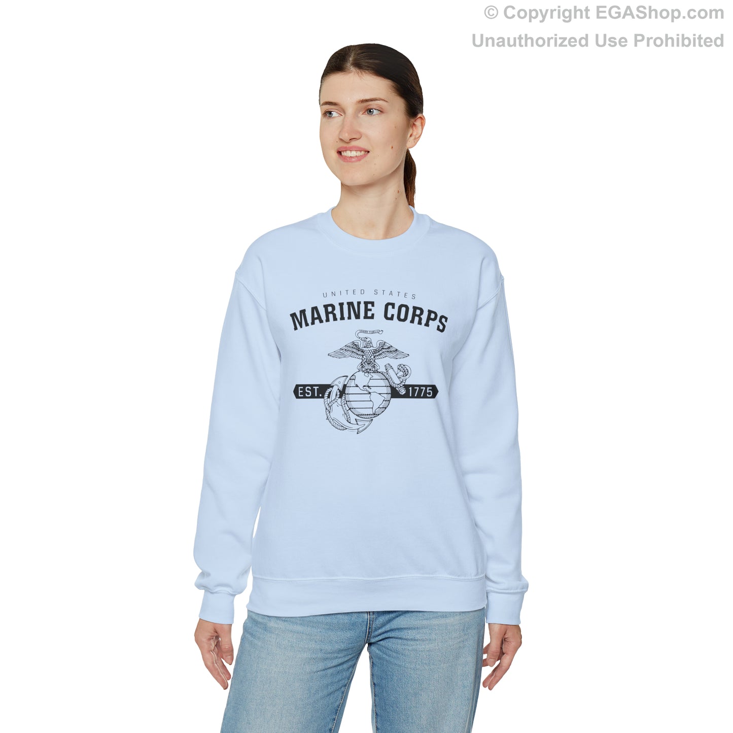 Sweatshirt: EGA Vintage with Banner (Color Choices)