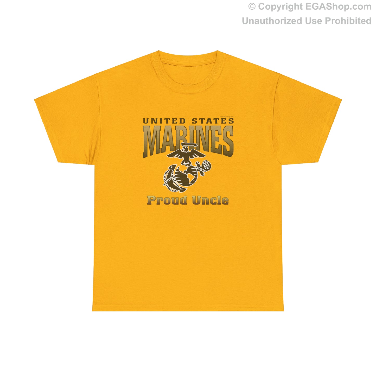 T-Shirt: United States Marines Proud Uncle