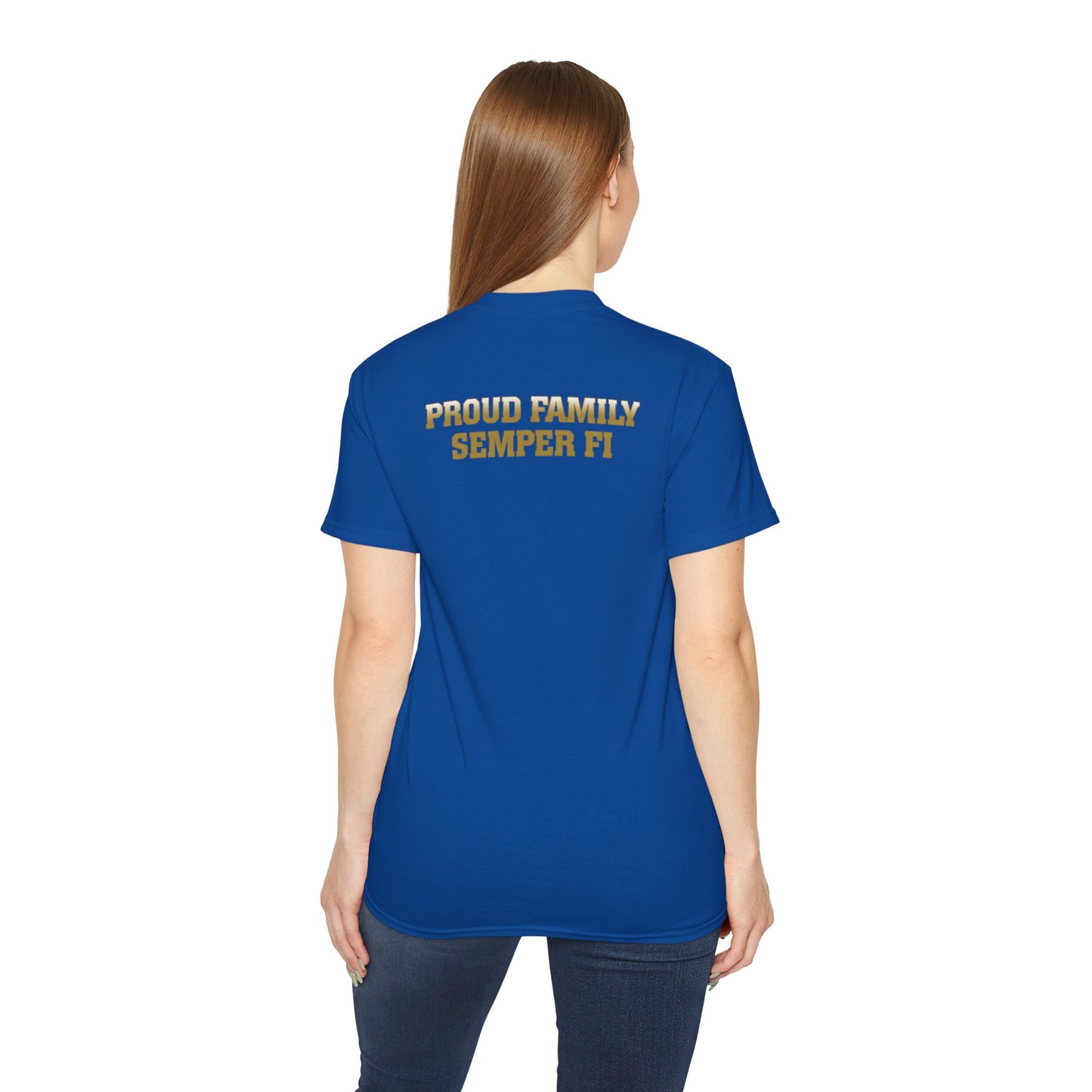 T-Shirt: Kilo Co. MCRD San Diego (EGA + Back Proud Family)