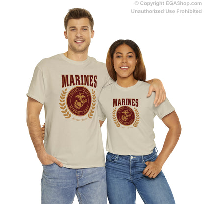T-Shirt: Marines Red Seal (Color Choices)