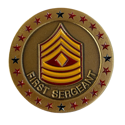 Coin, Rank: 1st Sergeant