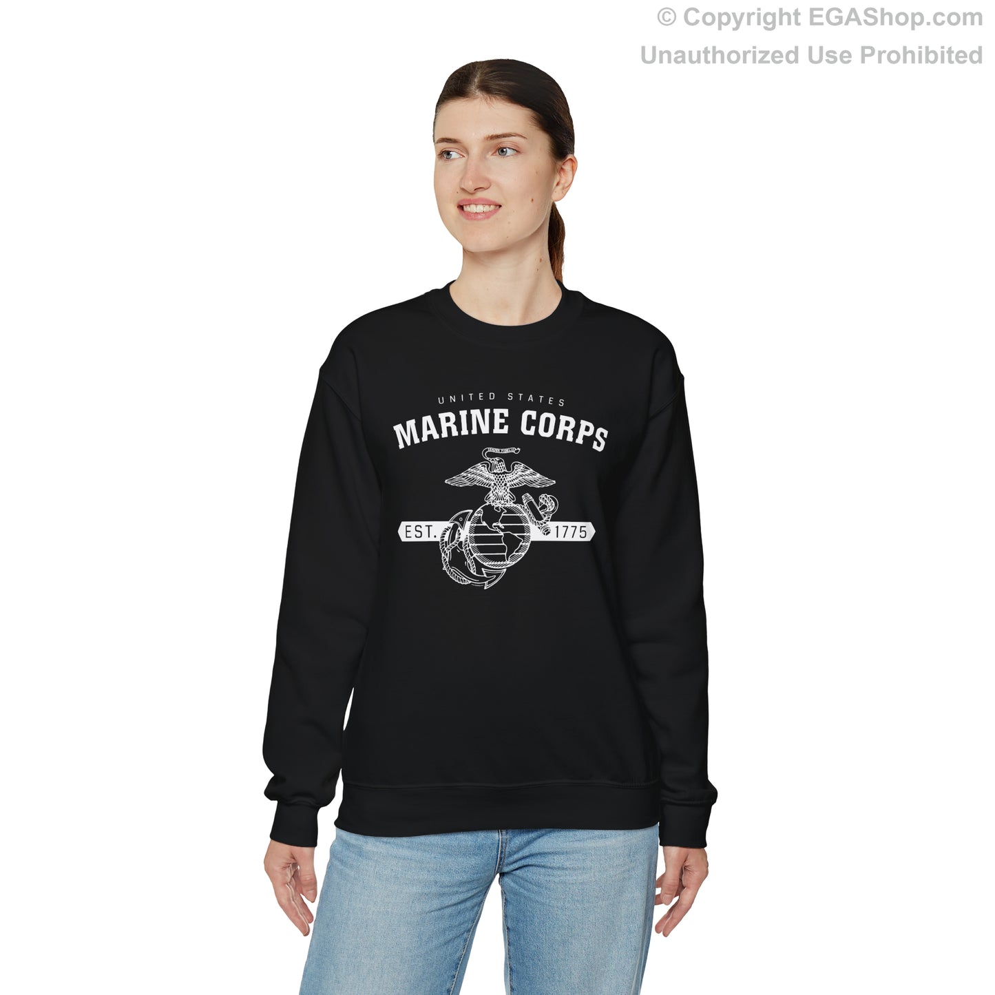 Sweatshirt: EGA Vintage with Banner (Color Choices)