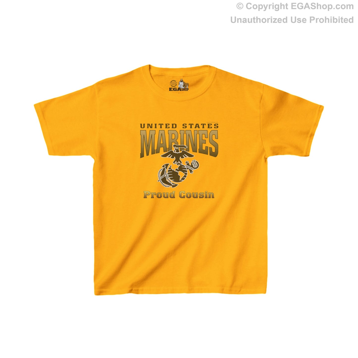 T-Shirt YOUTH: United States Marines Proud Cousin
