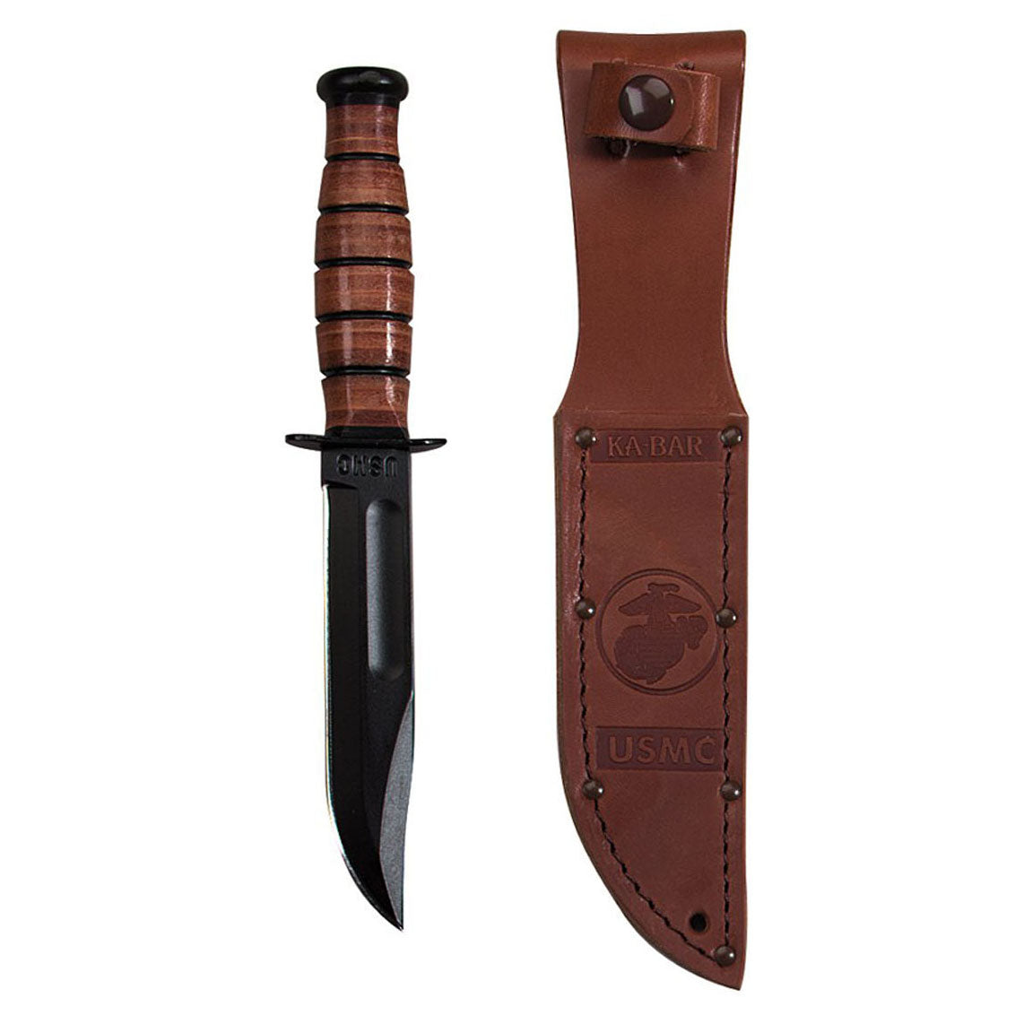 Knife: Genuine Ka-Bar Shorty USMC Fighting Knife