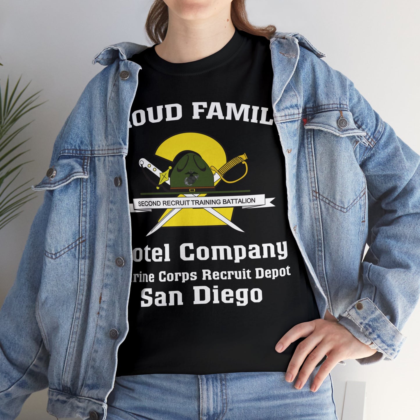 T-Shirt: Hotel Co. MCRD San Diego (2nd Battalion Crest)