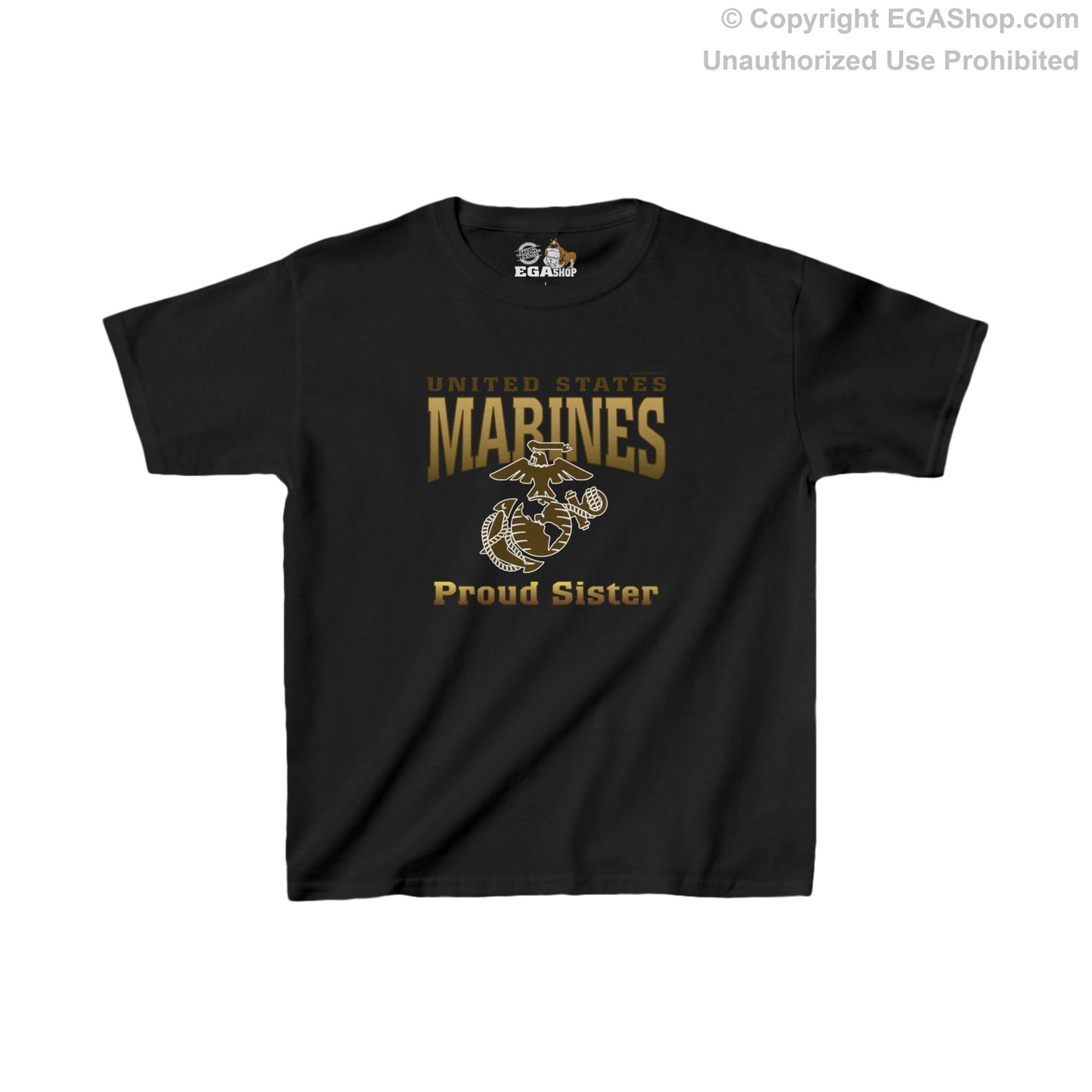 T-Shirt YOUTH: United States Marines Proud Sister