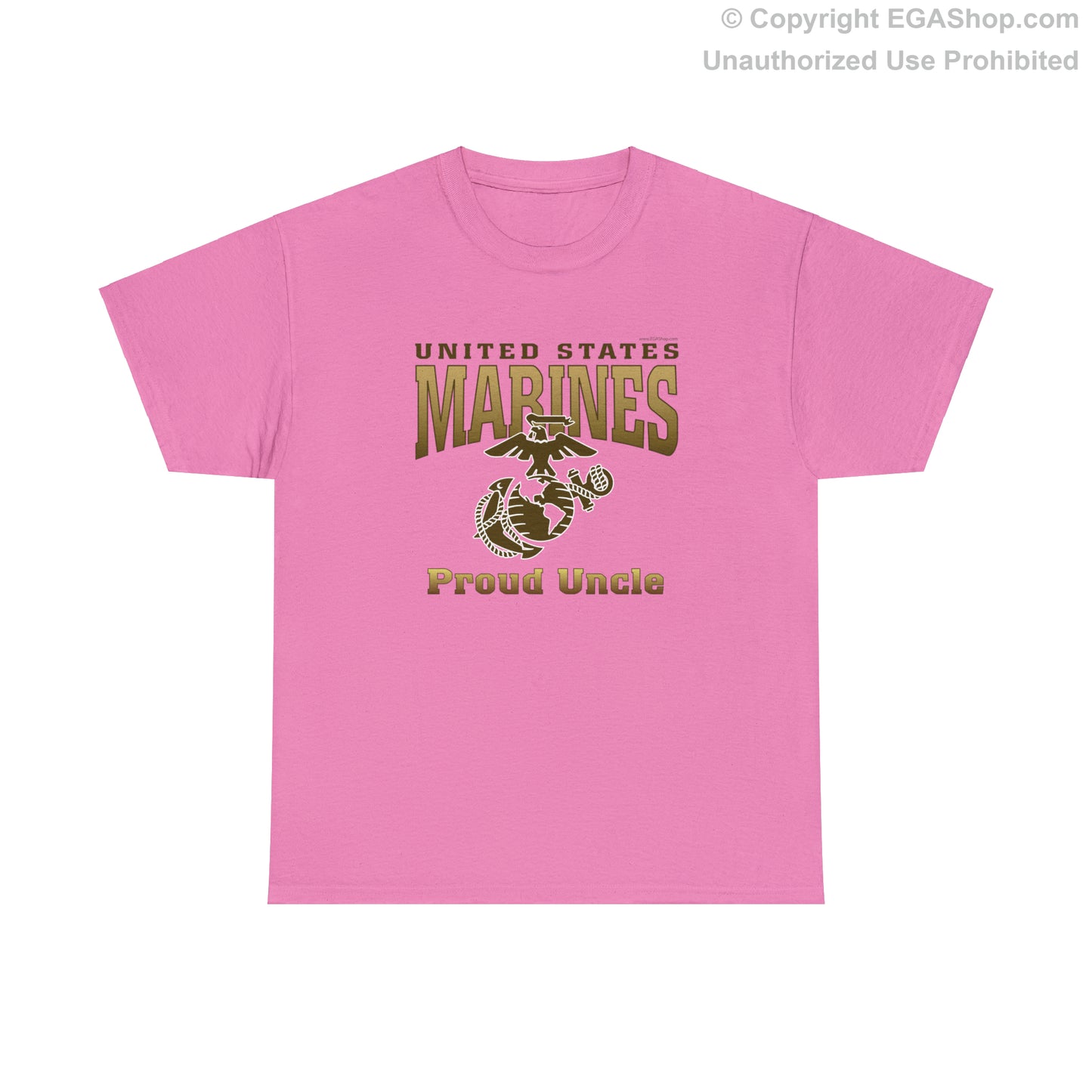 T-Shirt: United States Marines Proud Uncle