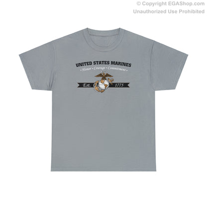 T-Shirt: Honor, Courage, Commitment (Color Choices)