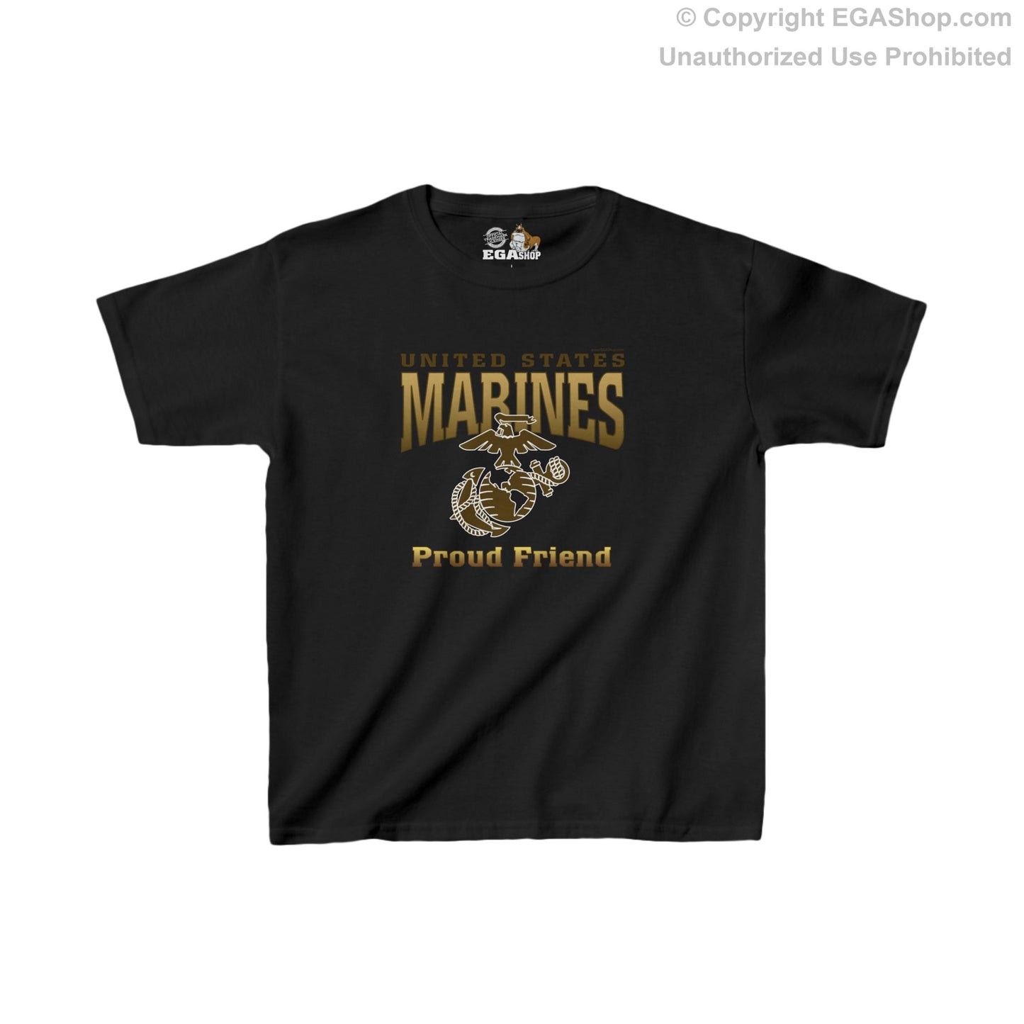 T-Shirt YOUTH: United States Marines Proud Friend
