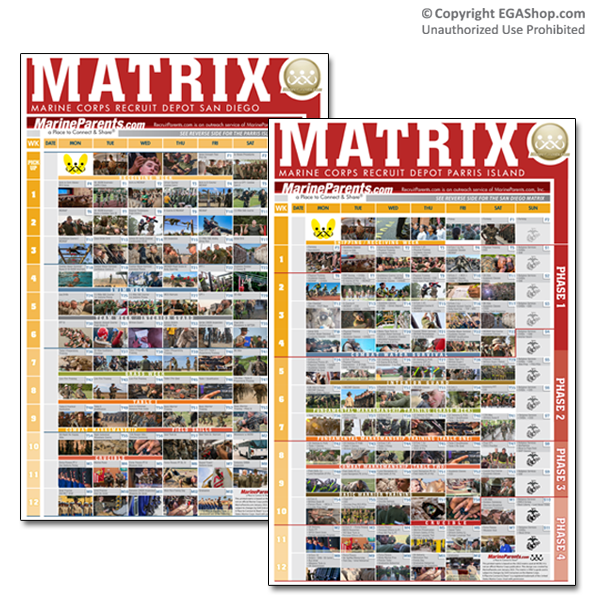 MATRIX: 2-Sided, San Diego & Parris Island