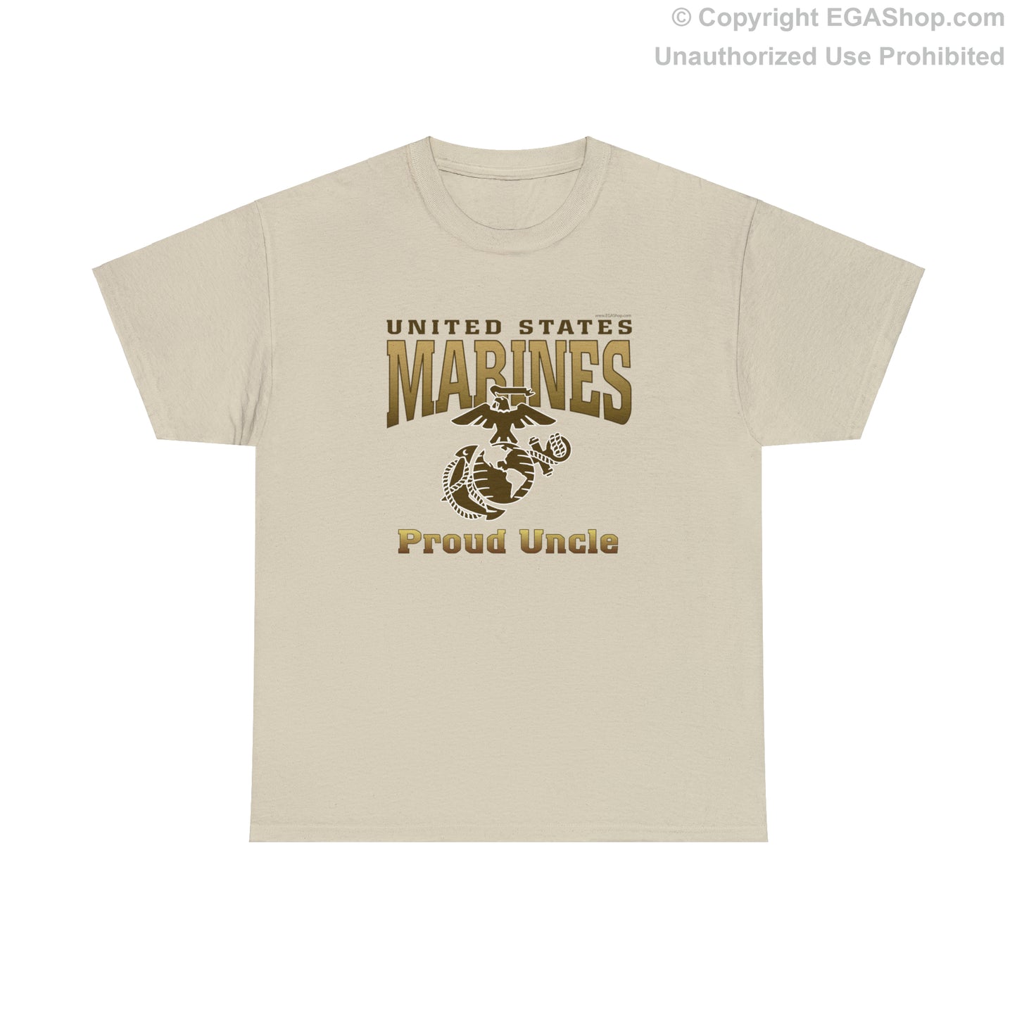 T-Shirt: United States Marines Proud Uncle