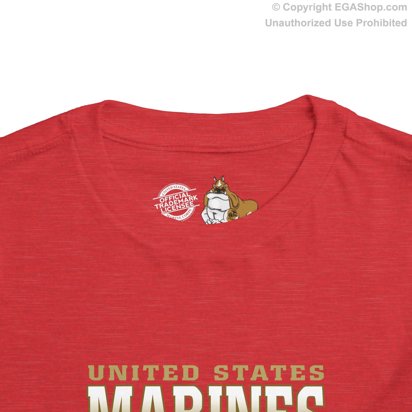 T-Shirt Toddler: 1st Recruit Battalion (Red)