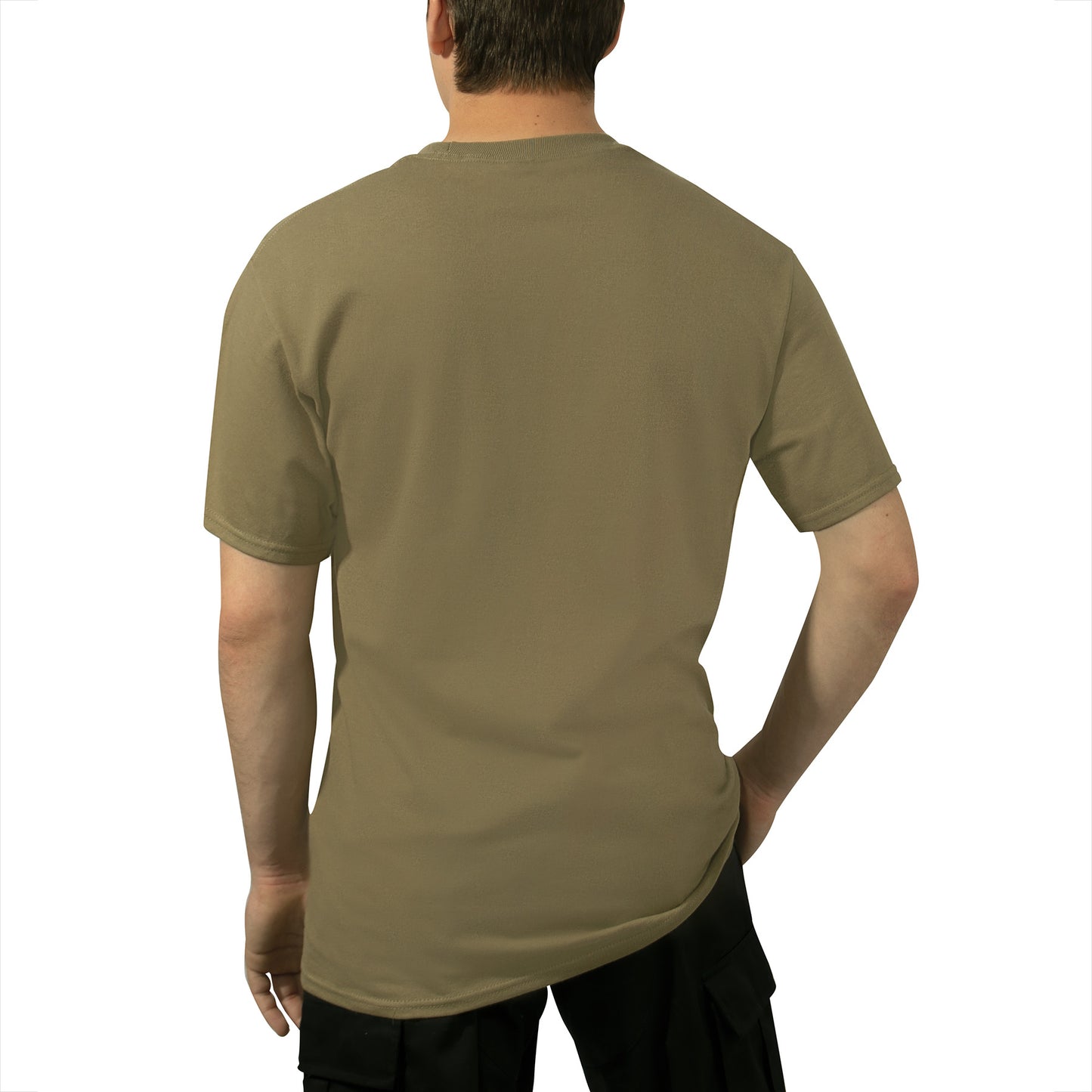 T-Shirt: Marines on Coyote Brown