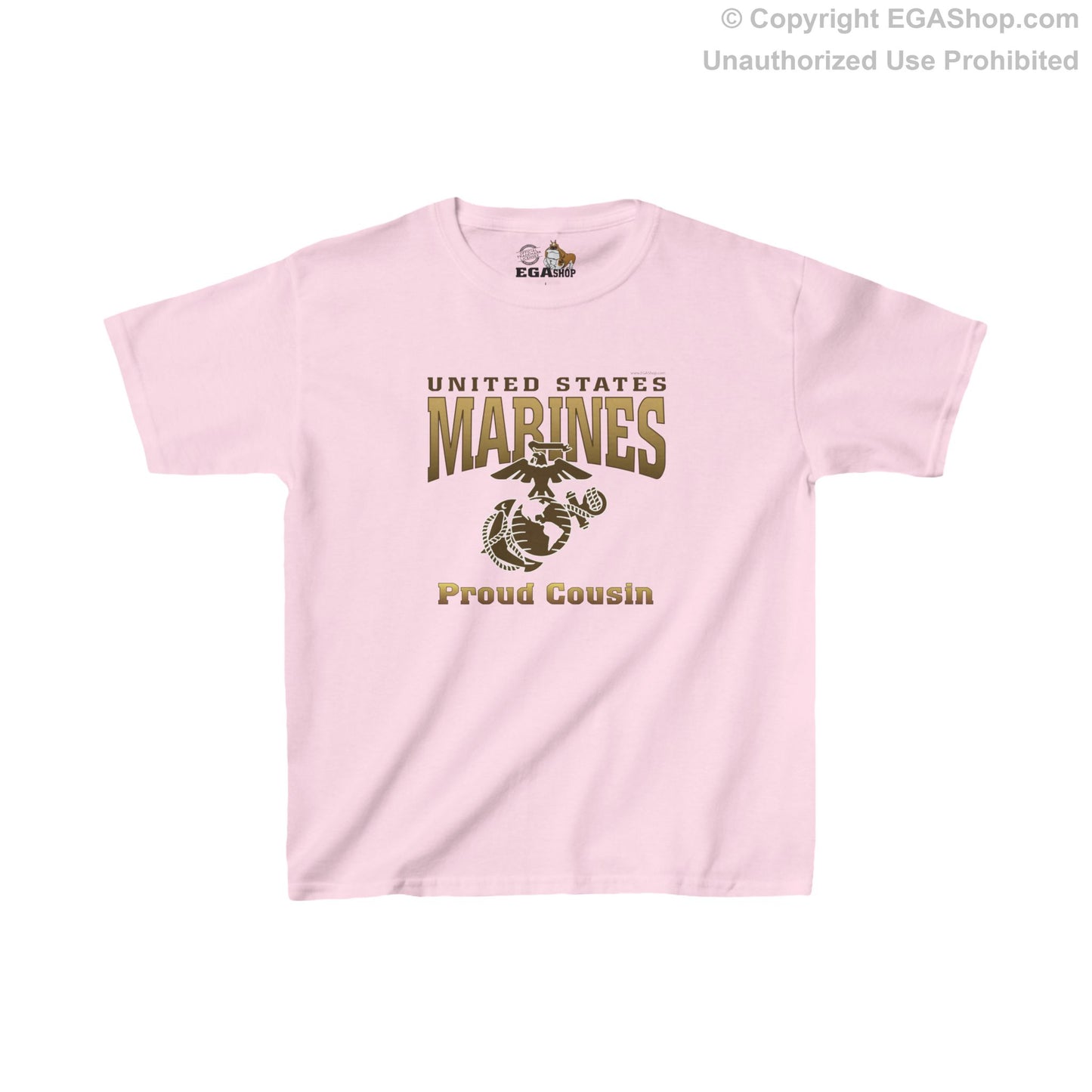 T-Shirt YOUTH: United States Marines Proud Cousin