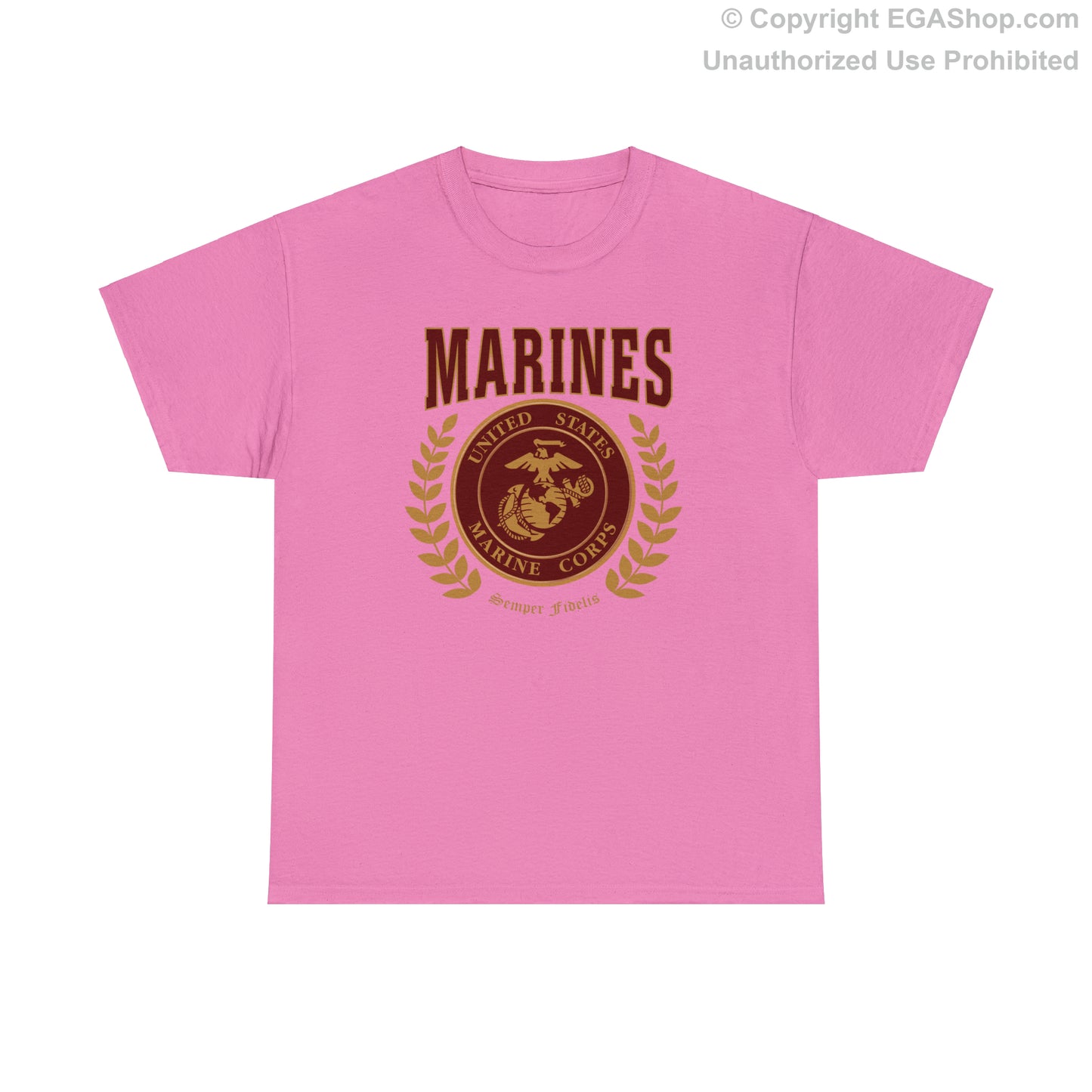 T-Shirt: Marines Red Seal (Color Choices)
