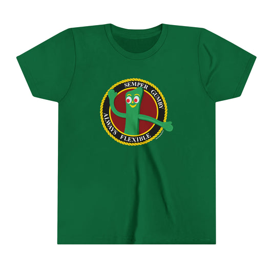 Youth Short Sleeve Tee: Semper Gumby