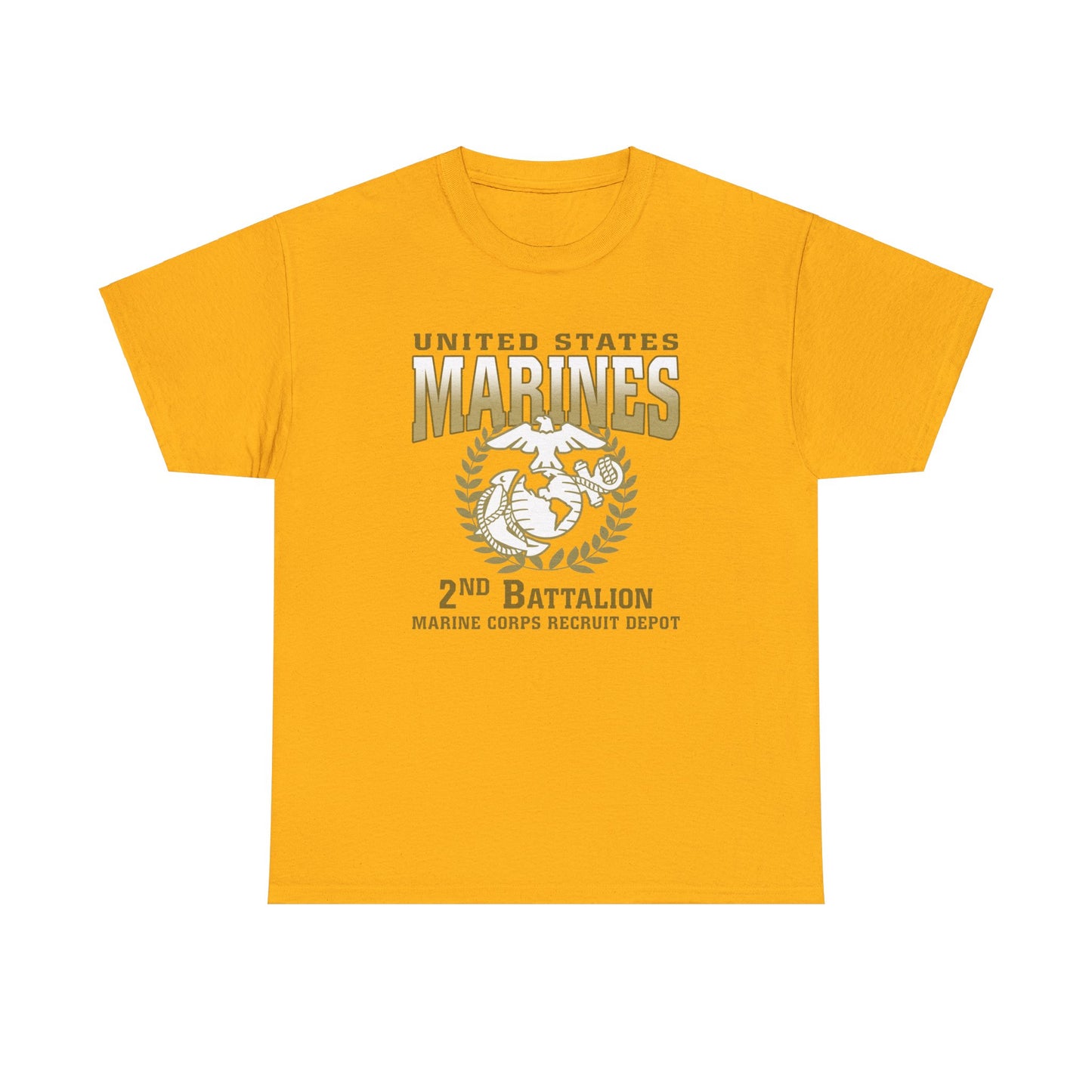 T-Shirt: 2nd Recruit Battalion (Yellow or Gold)
